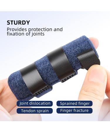 Finger Splint 4 Pcs Adjustable Trigger Finger Support Brace for Men and Women All Fingers (Pink) - Buy Online on GoSupps.com