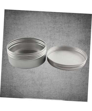 minkissy Box Cosmetic Jars Cosmetic Travel Jar Lip Balms Travel Toiletries Containers Storage Cubes with Lid Aluminum Tin Containers Clear Empty Can Container Small Aluminum Cans with Lids - Buy Online on GoSupps.com