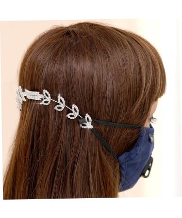 Frcolor Rhinestone Ear Bracket Clips - Adjustable Mask Ear Hooks & Face Mask Extensions for Comfort & Style - International Shipping Available - Buy Online on GoSupps.com