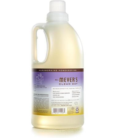MRS. MEYER'S CLEAN DAY Liquid Laundry Detergent - Biodegradable Essential Oils Compassion Flower 64 oz - Eco-Friendly 64 Loads - Buy Online on GoSupps.com