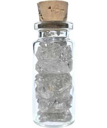 MK pke Herkimer Diamonds - Premium Quartz Crystal Gemstone Water in Mini Decorative Glass | Perfect Gift Idea - Buy Online on GoSupps.com