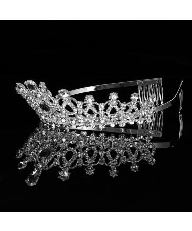 Frcolor Bridal Crystal Headband Crown Tiara - Elegant Wedding & Party Accessories for Brides & Celebrations - Buy Online on GoSupps.com