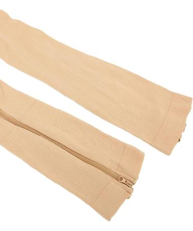 Open Toe Compression Stockings for Fitness | Elastic Leg Nylon Decompression Stockings in Color L/XL - International Shipping Available - Buy Online on GoSupps.com