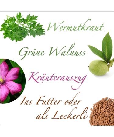 Trade Teamwork Wurmerli Drops for Dogs - Herbal Treats with Wormwort & Angelica - 8g Trial Pack - Made in Germany - Buy Online on GoSupps.com