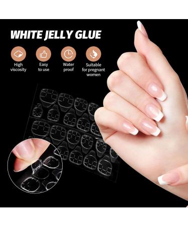 Buy 264 Double-Sided Transparent Nail Adhesive Pads | Premium Nail Glue Tabs for Manicure Accessories - Fast International Shipping - Buy Online on GoSupps.com