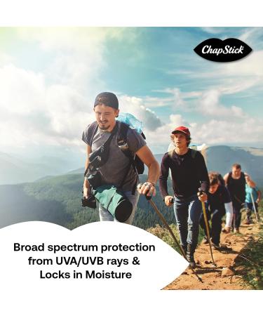 ChapStick Lip Sunscreen Active 2-in-1 Unscented Lip Balm with SPF 25 0.15 Oz Ea - Buy Online on GoSupps.com