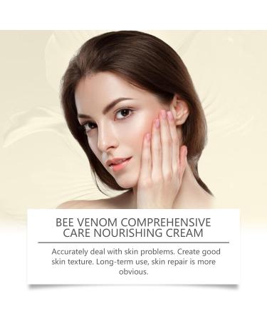  LinBomZony Bee Venom Skin Cream-Anti-aging Face Moisturizer for Women and Men Gel for Treatment of Bee Venom Deep Moisturizing for All Kinds of (2PCS) - Buy Online on GoSupps.com