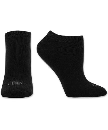 Doctor's Choice Diabetic No Show Socks - Size 9-11 (4 Pairs, Black, Medium) - Buy Online on GoSupps.com
