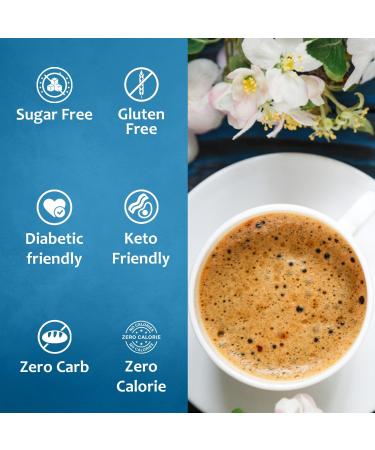 Syruvia Sugar-Free French Vanilla Syrup (25.4 fl oz) - Rich and Creamy French Vanilla Flavor No Added Sugar Kosher Gluten-Free Perfect for Crafting Guilt-Free Lattes Desserts  - Buy Online on GoSupps.com