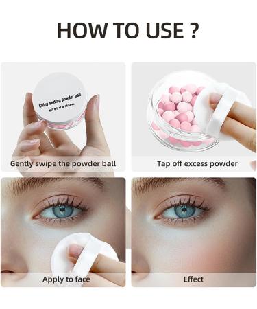 Perles de poudre en vrac pour fixer le maquillage mettre en vidence contourner contr le de l'huile poudre de fixation hydratante longue dur e et non adh sive Yjs312 (A taille unique) 1 g (Lot de 1) a - Buy Online on GoSupps.com