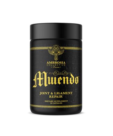 Ambrosia Mwendo - Joint & Ligament Repair | Strengthen Tendons & Increase Soft Tissue Extensibility | Decrease Inflammation Muscle Soreness & Recovery Time with BioCell Collagen | 90 Veggie Capsules