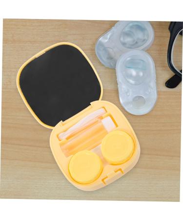 Buy Solustrie Contact Lens Case & Make-Up Mirror | Soft Container for Colored Lenses | Perfect for Travel - Buy Online on GoSupps.com
