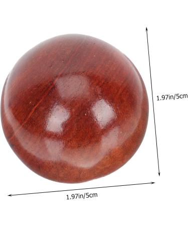 Beavorty 10 Pcs Wooden Massage Balls | Acupuncture & Hand Exercise Therapy | Rosewood Health Balls for Relaxation & Wellness - Buy Online on GoSupps.com