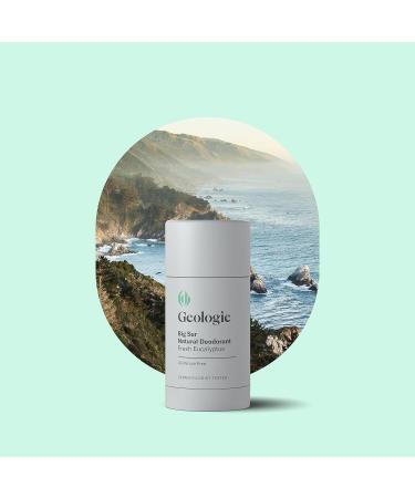 Geologie Big Sur Natural Deodorant | Aluminum Free | Great Eucalyptus Scent - Buy Online on GoSupps.com