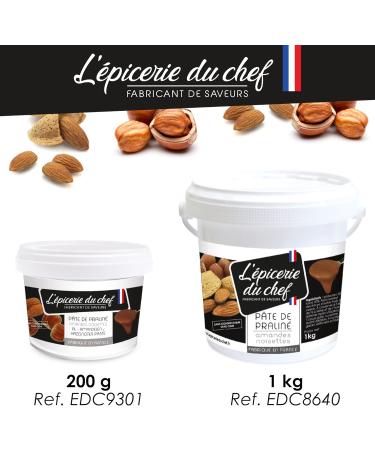 Almond and hazelnut praline paste 200 g - Buy Online on GoSupps.com