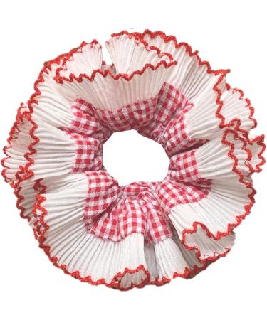 blispring Vintage Lace Hair Scrunchies ThickUpdo Oversized Hair Scrunchy Elegant Donuts Hair Rope Scrunchy Women Ponytail Holder - Buy Online on GoSupps.com