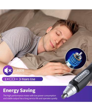 Nose and Ear Hair Trimmer for Men & Women | Water Resistant Pain-Free Stainless Steel Clipper with Brush & Cap - Buy Online on GoSupps.com