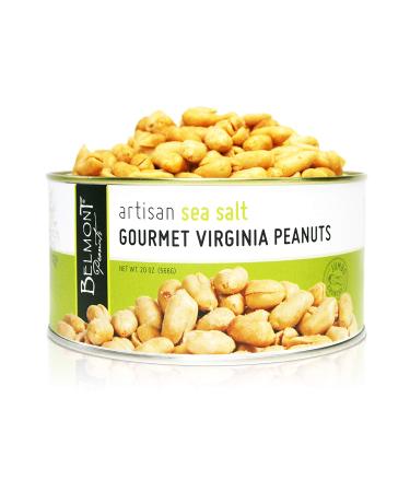 Belmont Peanuts Artisan Sea Salt Virginia Peanuts, 20oz Sea Salt 1.25 Pound (Pack of 1)