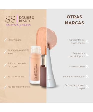  SS Double S Beauty SS| The Skin Concealer (Emily's Olive Skin - dark) - Buy Online on GoSupps.com