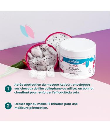 ACTIVILONG - Masque-Soin Conditionneur Acticurl - Tous Type De Boucles - D m le Et Nourrit En Profondeur - 97% D'Ingr dients Naturels - Made In France - 300ml - Buy Online on GoSupps.com