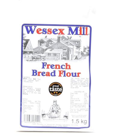 Wessex Mill Flours French Bread Flour 1.5kg Wessex Mill French Bread Flour 1.5kg - Buy Online on GoSupps.com