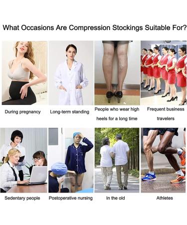 Shop Shenxiaoming Oversize Compression Stockings - Knee-High Comfortable Graded Support for Nurses & Seniors | Soothing Relief for Travel & Daily Wear - Buy Online on GoSupps.com