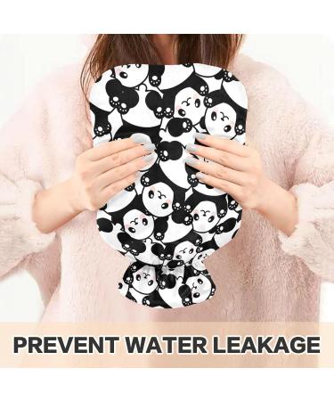 Pandas Hot Water Bottle with Cover | 1L Pain Relief & Warmth | Ideal for Hands Feet & Bed - International Shipping - Buy Online on GoSupps.com