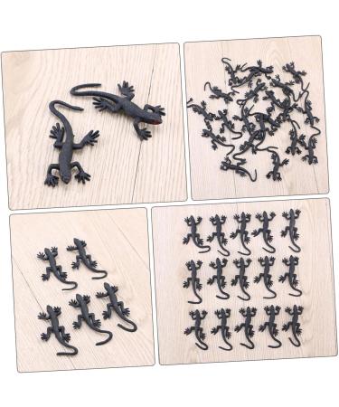 Safigle 10-Pack Halloween Gecko Simulation Toys - Mini 3.5x8cm Gecko Models for Halloween Decorations & April Fools' Day Gifts - Buy Online on GoSupps.com