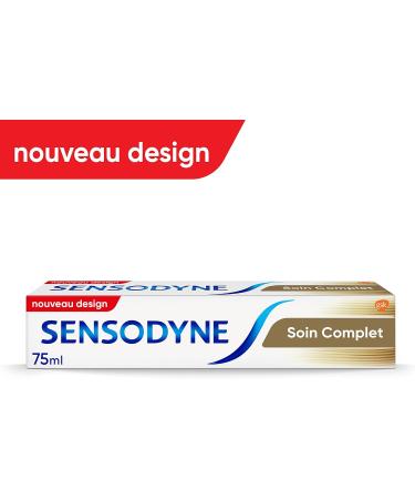 Sensodyne Complete Care Toothpaste Relieves Tooth Sensitivity Removes Plaque Pack of 6x75ml - Buy Online on GoSupps.com