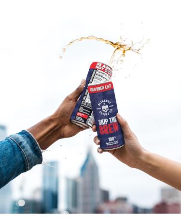 Blackout Coffee Ready-to-Drink Cold Brew Latte - Smooth & Creamy Perfect for On-the-Go - 12 Pack (11 fl oz Cans - Buy Online on GoSupps.com