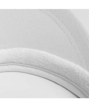 Fiebig Visor | Summer Caps for Sun Protection | Clipvisor in One Size | 100% Cotton | Available in Multiple Colors | White Terry Tape Lining - Buy Online on GoSupps.com