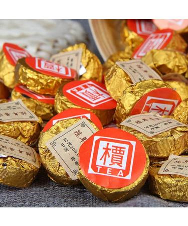 Th Pu'er Chinois Poids Net 500g (1.1LB) Th Puer m r Th Noir Chennian Mini G teau Dor Vieux Arbres Pu Erh Th Soins de Sant  - Buy Online on GoSupps.com