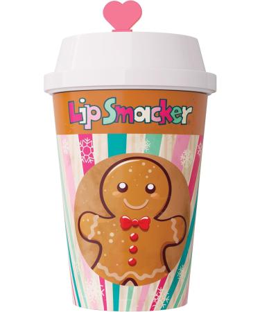 Lip Smacker Holiday Frappe Cup Lip Balm Cute Lip Balm for Kids Holiday-Themed Moisturizing and Easy-to-Apply Infused with Castor Seed Oil Gingerbread - Buy Online on GoSupps.com