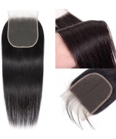 5x5 Closure Human Hair Straight Hd Transparent Free Part With Baby Hair Deep Part Only Brazilian Pre Plucked 5 By 5 Premium Silk Unprocessed Virgin Human Hair Natural Color 8 Inch 8 inch 55ST-Natural Color - Buy Online on GoSupps.com