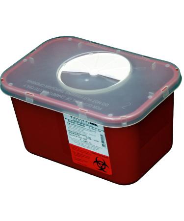 1 Gallon Size | OakRidge Products Sharps Disposal Container | Ideal for Diabetics Personal Size - Buy Online on GoSupps.com