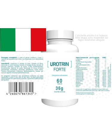 Urotrin 180 Capsules - Pack of 3 - Buy Online on GoSupps.com