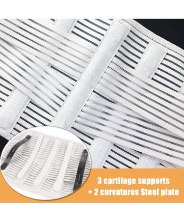 Adjustable Neoprene Lende Vertebrae Belt - Pain Relief & Posture Correction | Black XX Large Lower Back Support - Buy Online on GoSupps.com