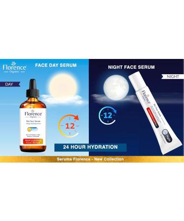 Bio Face Serum Night Repair with Vitamin C Serum & Hyaluronic Acid 30 ml. Florence Organics - Buy Online on GoSupps.com