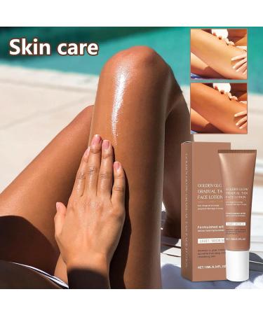  Chaies Self-tanning lotion - 10 ml - Moisturizing face lotion for a radiant complexion - Perfect cosmetic skincare solution gift idea - Buy Online on GoSupps.com