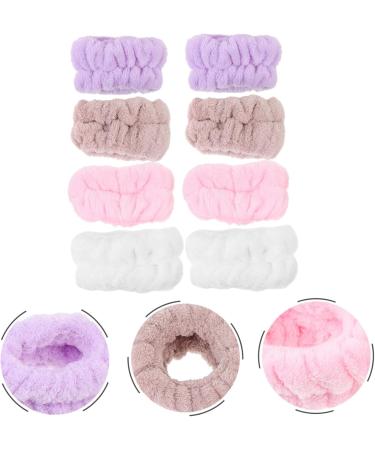 Ipetboom 4paires Bracelets Anti-transpiration pour Laver le Visage Bracelet Souple et Absorbant Serviettes pour Poignets Femmes couleur assortie 1 - Buy Online on GoSupps.com