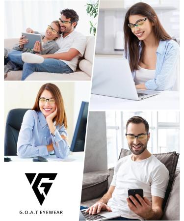 Shop Blue Light Glasses for Men & Women - UV Protection Anti-Glare Blue Ray Screen Filter - Buy Online on GoSupps.com