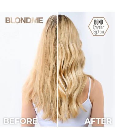 BlondMe Blonde Wonders Golden Mask - Luminous Shine & Bond-Building Treatment - 450ml - Buy Online on GoSupps.com