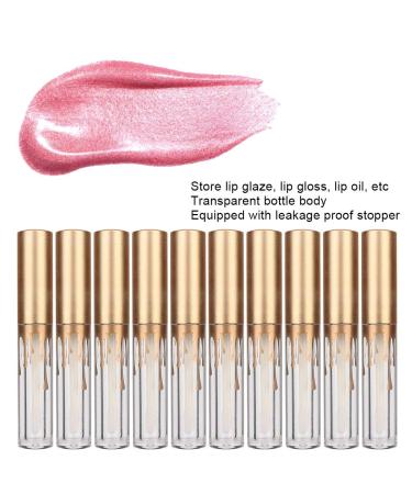 2.5ML Mini Lip Gloss Tube - 10PCS Empty Lipstick Containers for Travel | Ideal for Lip Balm & Cosmetic Storage - Buy Online on GoSupps.com