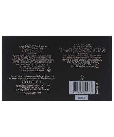 Gucci Guilty for Men - 2 Pc Gift Set 3oz EDT Spray 2.4oz Deodorant Stick - Buy Online on GoSupps.com