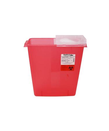 Oakridge 3 Gallon Needle and Syringe Disposal Container - Pack of 3 - Buy Online on GoSupps.com