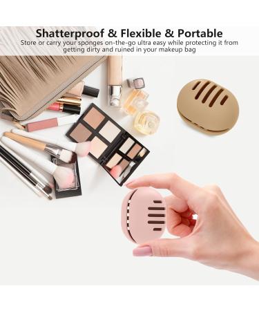 Buy Fauxomor Silicone Make-Up Sponge Holder | Travel Bag for All Sizes | Breathable & Sustainable | 1 Pack - Red - Buy Online on GoSupps.com