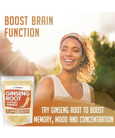 XPRS Nutra Ginseng Root Extract Powder - Supports Cognitive Function, Physical Performance and Immune System - Vegan Friendly Panax Ginseng Powder (4 oz) - Buy Online on GoSupps.com