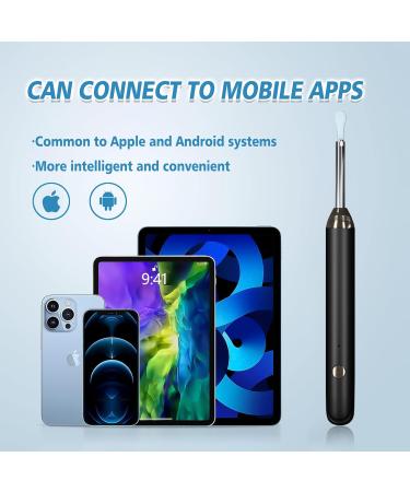 Premium Ear Wax Removal Kit - 8-Piece Ear Cleaner Set with Camera & Light for iOS/Android - High Definition Ear Care Tool - Buy Online on GoSupps.com