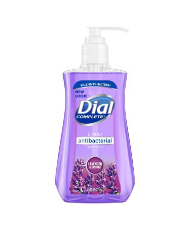 Dial Antibacterial Liquid Hand Soap  Lavender & Twilight Jasmine  7.5 Fluid Ounces Lavender & Twilight Jasmine 7.5 Fl Oz (Pack of 1)