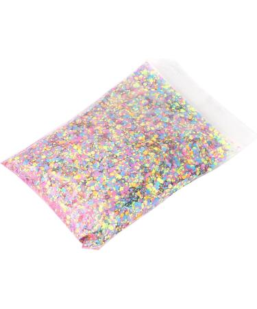 Face glitter iridescent glitter 50g mixed colors glitter hexagonal shape glitter nail glitter powder cosmetic makeup glitter for - Buy Online on GoSupps.com
